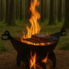 Fire pit grill