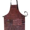 Tablier de barbecue en cuir