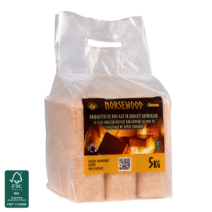 Premium RUF wood briquettes